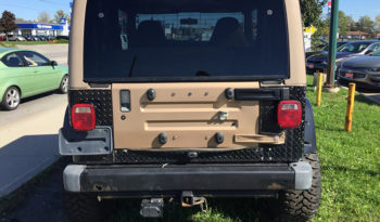 2000 Jeep Wrangler plein
