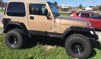 2000 Jeep Wrangler plein