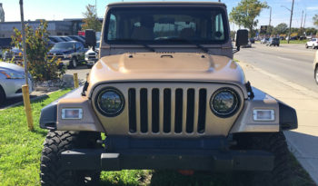 2000 Jeep Wrangler plein